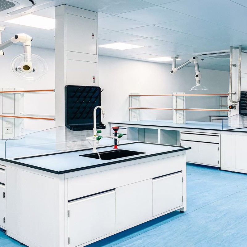 Laboratory Furniture Lab Work Table with Storage Cabinets Laboratory Furniture Lab Work Table with Storage Cabinets